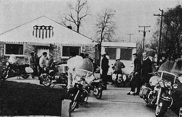 デトロイトで訪れたリバティーモーターサイクルクラブ