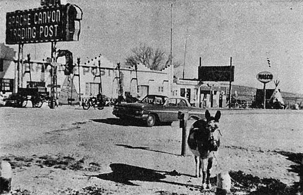 西部テキサスの小さな町