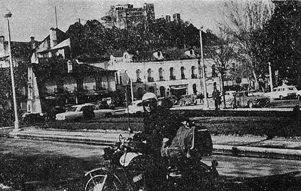 中世の代表的なポルトガル、レリアの城